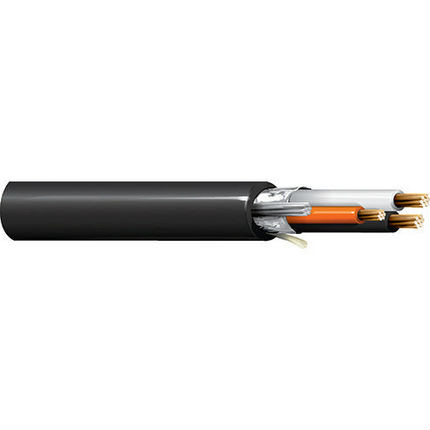 Belden 1057A 20/8P-22/1C 300V Power-Limited Tray Cable BC Shielded PLTC/ITC/CMG PVC/PVC Black