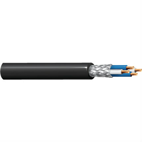 Belden 1192A Multi-Conductor - Four-Conductor Star Quad, Low-Impedance  Cable 4-pair 24 AWG PE SH PVC MTT Black, Matte