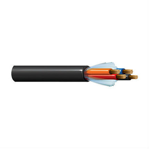 Belden 27916A Power Limited Tray Cable, 2 Conductors, 18 AWG, 7x26 Strands, 600V, Bare Copper, PVC Jacket