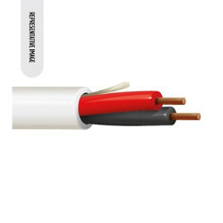 Belden 6320UE 18/2C Speaker Cable BC NS CMP Flamarrest PVC/PVC 300V Natural 1000 ft Reel