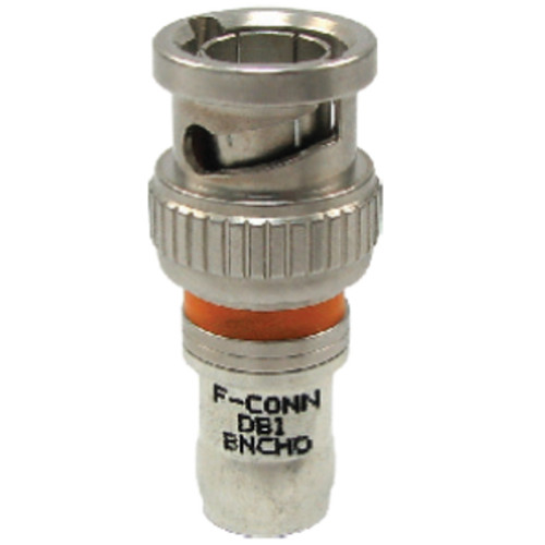 Belden DB1BNCHD-25 Compression Connector, BNC, 1-Piece, With PTFE Insulator, For 24-26Awg Cable, 25 Pack