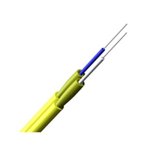 Fiber Optic Cables: Zip Cord Tight-Buffered Cable, Riser, 2 Fiber, 2.8 mm Diameter, Single-Mode (OS2) (002E51-31131-24)
