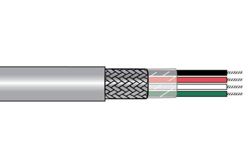 Alpha 1738C SL001 22AWG 7/30 4C BRD SHLD Slate