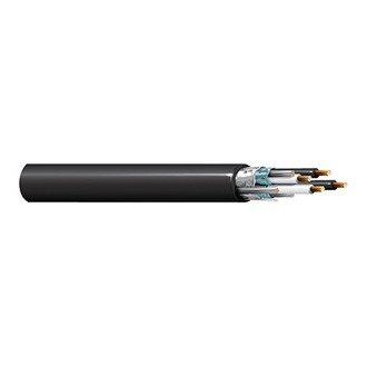 Belden 62P1608 16/8P 600V Tray Cable BC I/O Shield TC-ER/NPLF PVCNYL/PVC Black