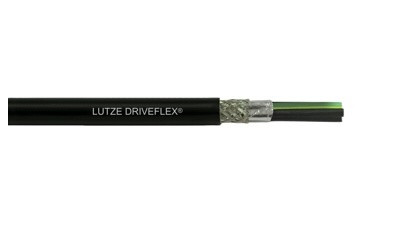 Lutze Driveflex Composite 12/4C+16/1Pair VFD Cable | By the Foot