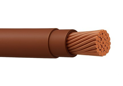 400 MCM Stranded THHN THWN-2 Building Wire Brown