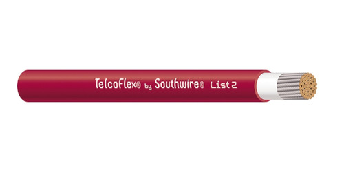 4/0 AWG Southwire TelcoFlex L2 Red-Black Stripe 57149601