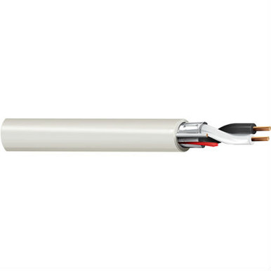 Belden 5500FE 22/2C Bare Copper PVC/PVC Shielded Gray