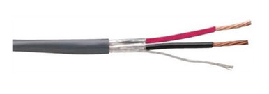 1 Reel 18 AWG 4C Stranded Overall Shielded Communications /& Control CL3R//CMR Article 725//800 Riser Reel of 500 Feet Gray