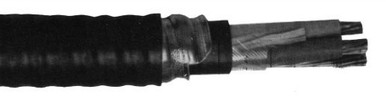 8 AWG 4 Conductor Teck90 Armored Cable w/G 90C 1KV | By the Foot