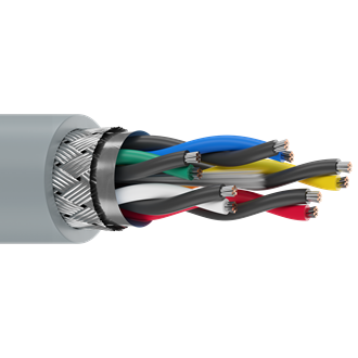 Belden 8305 22/5P RS-232 Low Cap Cable | By the Foot