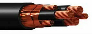 350-3C XLPE/PVC VFD Cable w/3 Gnds | By the Foot