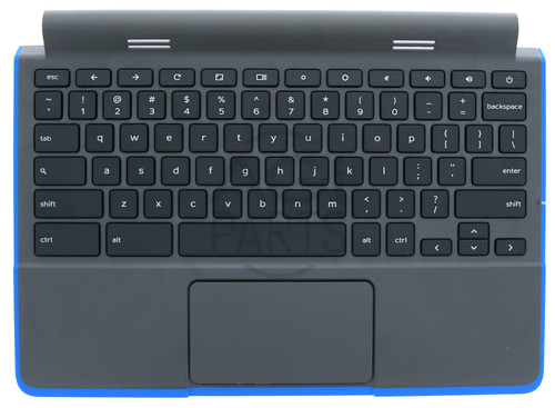 DELL 11 G2 (3120) PALMREST WITH KEYBOARD & TOUCHPAD (BLUE SURROUND)