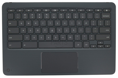 HP X360 11 G2-EE (TOUCH) PALMREST WITH KEYBOARD & TOUCHPAD (WITHOUT WORLD-FACING CAMERA LENS)
