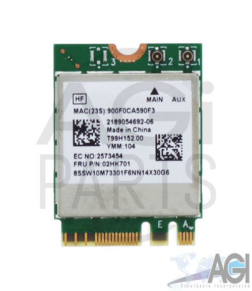 LENOVO 100E G3 AMD / 100E G3 AMD (with cellular WWAN) / 300E G3 (TOUCH) / 300E G3 (TOUCH) (with cellular WWAN) / 300W G3 (TOUCH) / V14-IIL WIRELESS LAN CARD