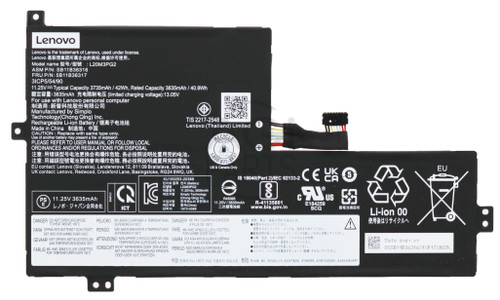 LENOVO 500E G3 (TOUCH) *RECERTIFIED* BATTERY 3 CELL