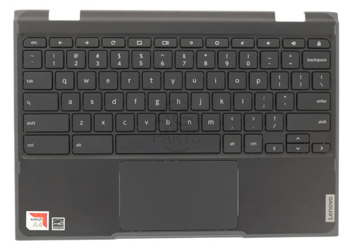 LENOVO 300E G2 AST (TOUCH) *RECERTIFIED* PALMREST WITH KEYBOARD & TOUCHPAD (WITHOUT WORLD-FACING CAMERA LENS)