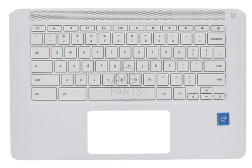 HP 14 G5 (TOUCH & NON) / 14-CA021NR PALMREST WITH KEYBOARD (WHITE)