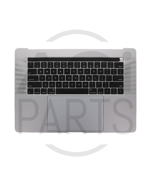 Top Case with Keyboard and Touch Bar for 15" MacBook Pro Retina A1707 Late 2016 - Mid 2017 Space Gray