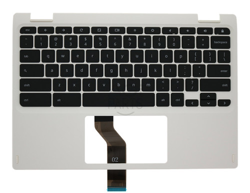 ACER CB5-132T (TOUCH) *RECERTIFIED* PALMREST WITH KEYBOARD (WHITE)