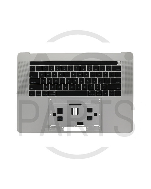 Top Case with Keyboard and Touch Bar for 15" MacBook Pro Retina A1707 Late 2016 - Mid 2017 Silver