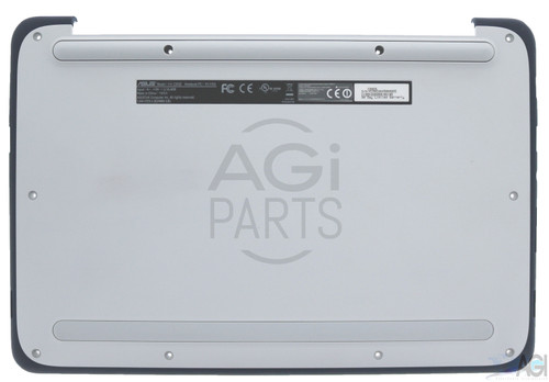 ASUS C202SA BOTTOM CASE (SILVER W/ DARK BLUE BUMPER)