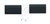 HP X360 11 G4-EE (TOUCH) *RECERTIFIED* HINGE CAP SET