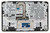 HP 14 G5 (TOUCH & NON) / 14A G5 (TOUCH & NON) PALMREST WITH KEYBOARD & TOUCHPAD  (GREY)