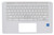 HP 14 G5 (TOUCH & NON) / 14-CA021NR PALMREST WITH KEYBOARD (WHITE)