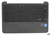HP 11 G4-EE *RECERTIFIED* PALMREST WITH KEYBOARD & TOUCHPAD (DARK GRAY)