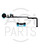 iPad 7 / iPad 8 / iPad 9 Home Button with Flex Cable - White with Rose Gold Trim