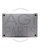 Bottom Case for 15" MacBook Pro Retina A1707 Late 2016 - Mid 2017 Space Gray