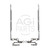 HP FORTIS G1M 11 (TOUCH & NON) HINGE SET
