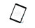 iPad Air Digitizer with Home Button and Flex Cable Assembly - Black
