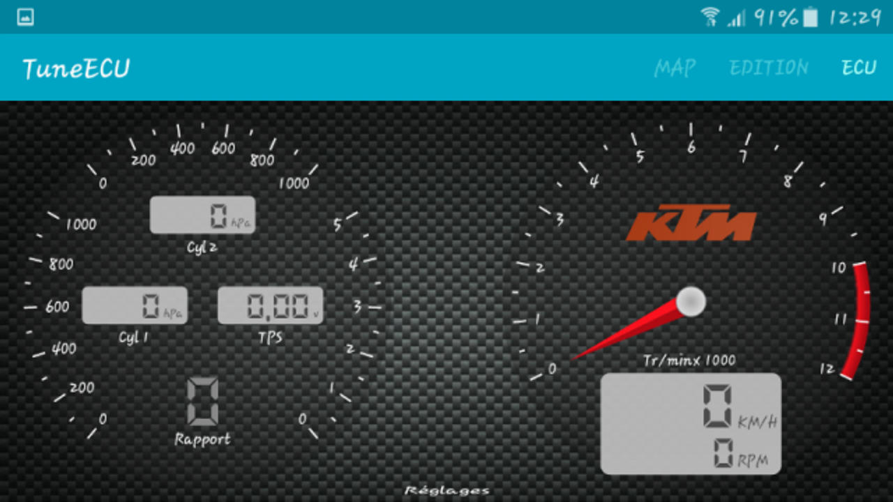 Kit spécial moto Euro 5 avec logiciel OBDLINK (Android)