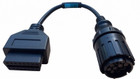 Câble Moto BMW 10 broches vers 16 broches (compatible TuneECU, INPA DIS) 