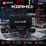 Magic Motorsport Korhex – Boot Glitch & MCU Access Tool pour FLEX