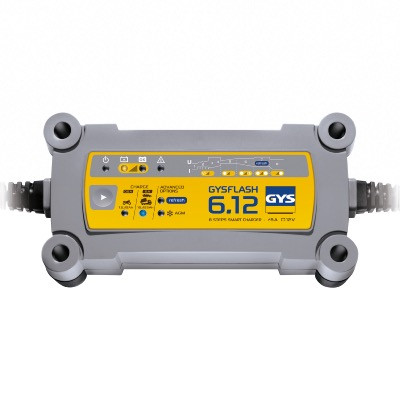 Chargeur GYSFLASH 6.12  spécial "Utilitaires" motos et automobiles