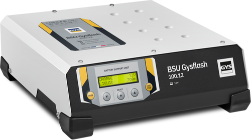 GYSFLASH 100.12 HF – BSU / Chargeur professionnel 100A (câbles 5 m) – 029415
