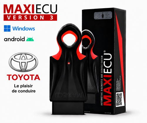 Pack PRO Toyota: Maxiecu + Logiciel maxiecu 3
