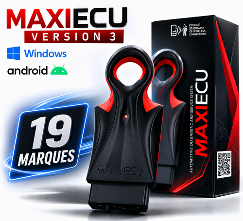 Exclusivité: Kit Maxiecu Interface (Wifi+Bluetooth) + MAXIECU 3 avec 19 marques (BMW)