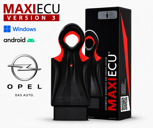 Pack pro Opel : Interface  Maxiecu + Logiciel MAXIECU 3 en français