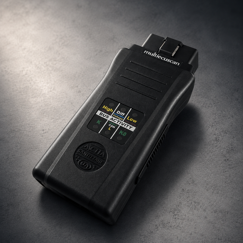 Interface Cantiecar USB/Bluetooth spécial FIAT ALFA LANCIA avec licence multiecuscan 1 an