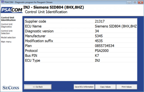 PSACOM version "Pro" pour véhicules Peugeot,Citroen & DS Automobiles de 1996 à 2019+  PSACOM version "Pro" pour véhicules Peugeot,Citroen & DS Automobiles de 1996 à 2019+