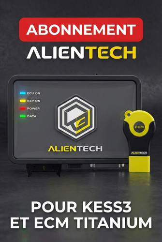 Renouvellement Abonnement pour  Kess V3 & ECM Titanium