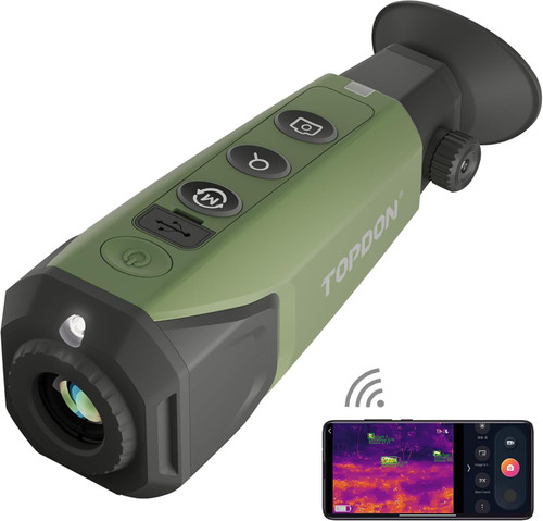 TOPDON TS004 – Monoculaire thermique 50 Hz, 410 m de détection, IP67