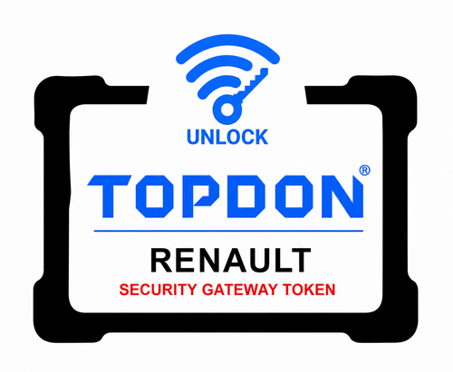 Pack de 20 Tokens de Déverrouillage Cyber-Sécurité Renault – Topdon