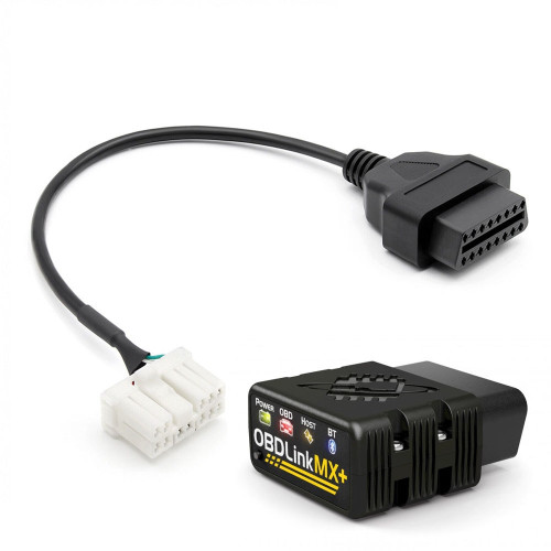 Kit adaptateur Tesla modèle S (antérieur à 2015) + OBDLINK MX +