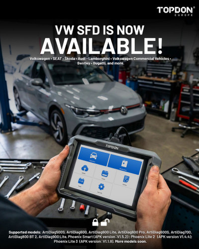 Accès Online Passerelle SGW SFD  1 an (pour outils Topdon)