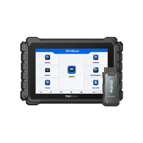 TOPDON ONE Moto – Valise de diagnostic professionnelle Moto, ATV et Marine